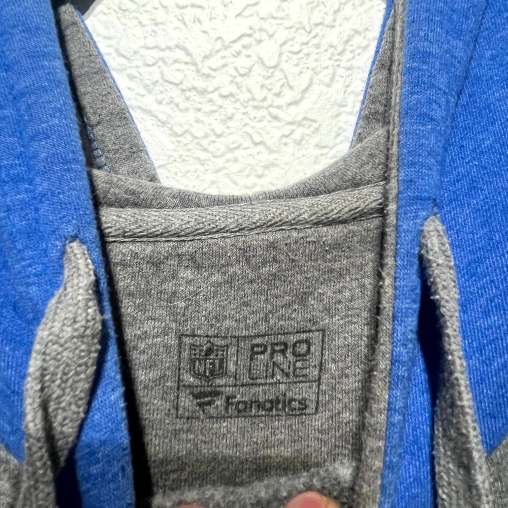 Fanatics Pro Line NFL New England Patriots Football Team Hoodie Mens Gray XL - Picture 4 of 10